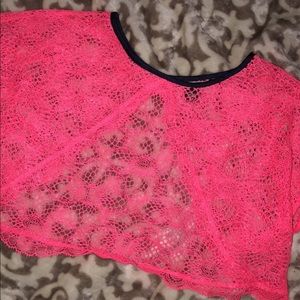 Victoria’s Secret bathing suit cover-up top.